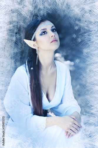 Dekoracja na wymiar  winter-elf-princess