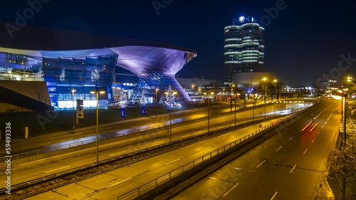 TIMELAPSE - traffic - munich