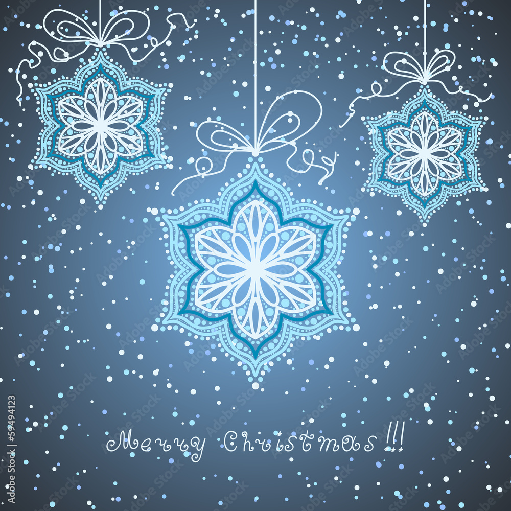 Fototapeta premium christmas card