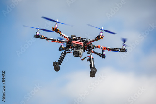 Obraz na płótnie Drone w salonie