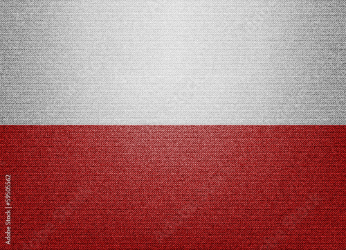 Denim Poland flag