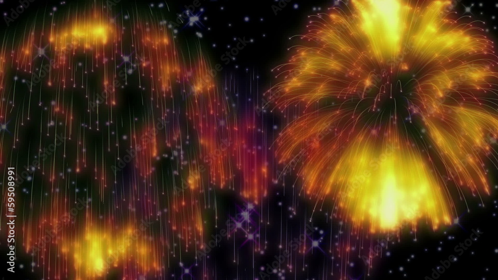 Feuerwerk - Sterne - Animation Feuerwerk - Sterne - Animation