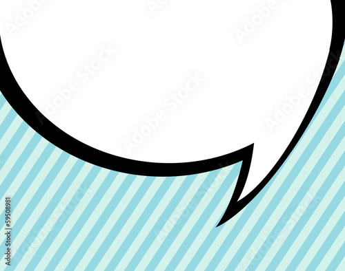 Speech Bubble Pop Art
