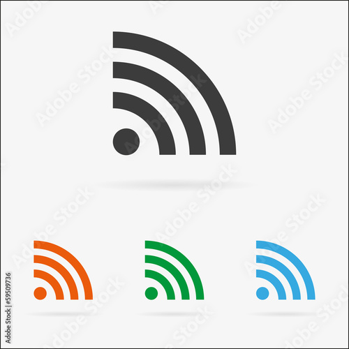Vector signal icon