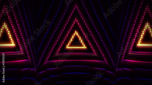 Triangle loop stage