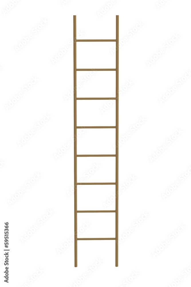 realistic 3d render of ladder realistic 3d render of ladder
