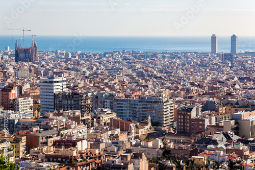 Blick auf Barcelona, Spanien © Stefan Becker