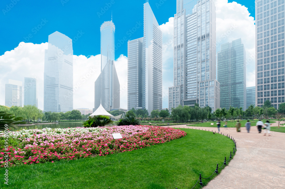 Fototapeta premium the modern building