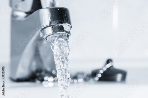 Vászonkép Faucet