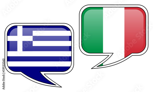 Greek-Italian Conversation
