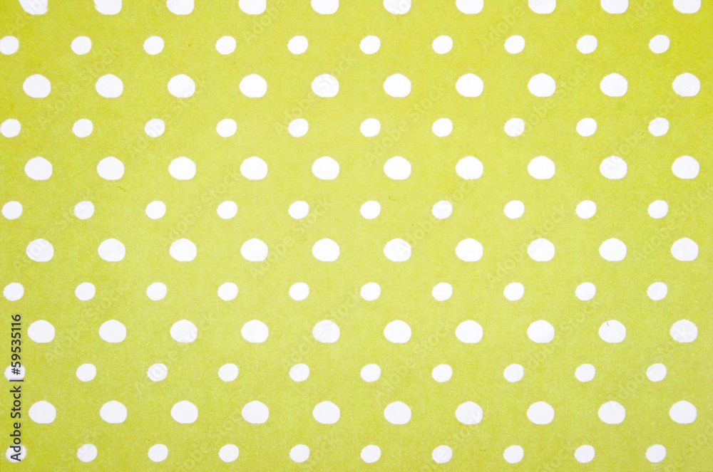 Yellow background with spots