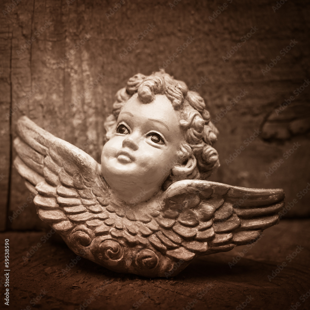Antiker Engel Stock-Foto | Adobe Stock