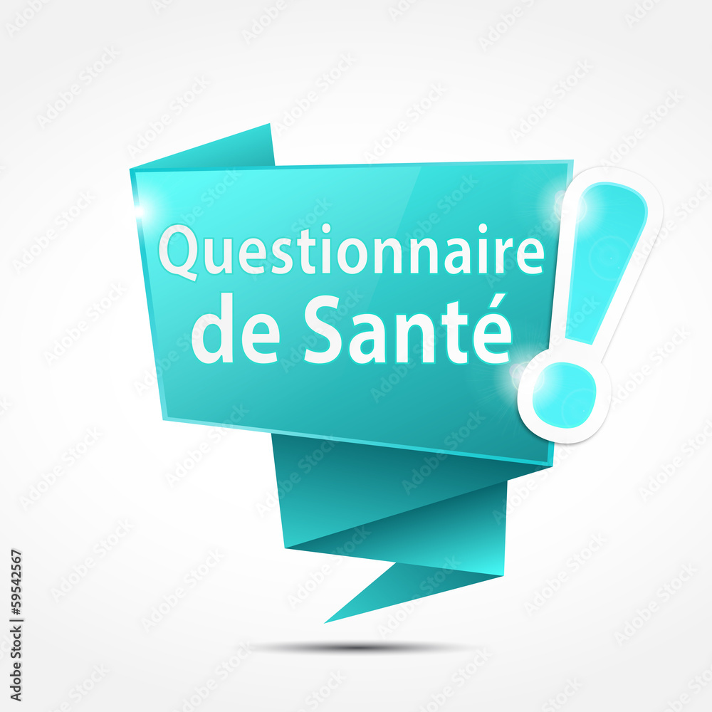 bulle origami: questionnaire de santé (cs5) bulle origami: questionnaire de santé (cs5)