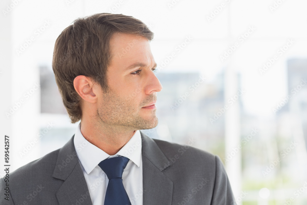 Close-up of a handsome young businessman Close-up of a handsome young businessman