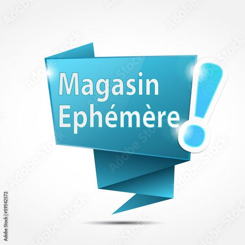 bulle origami : magasin éphémère !