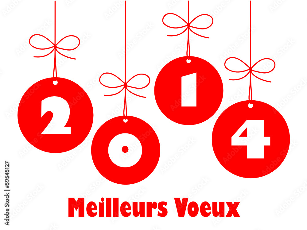 Carte Meilleurs Voeux Joyeux Noel Bonne Annee Joyeuses Fetes Stock Vector Adobe Stock