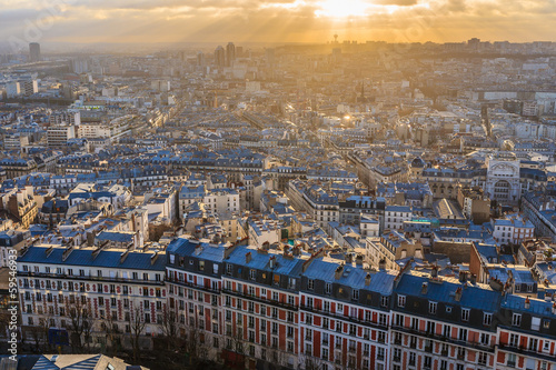 Paris skyline