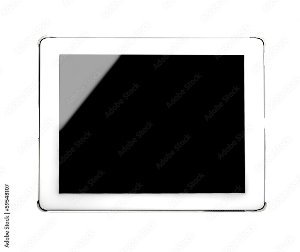 White tablet PC White tablet PC
