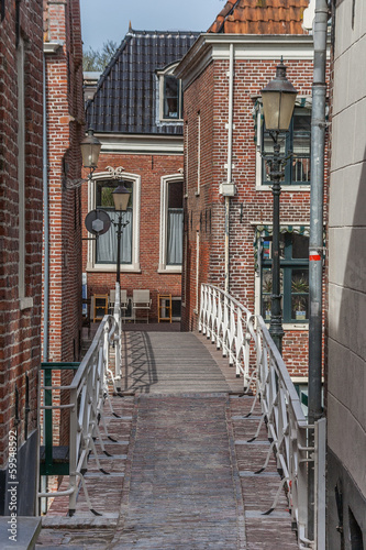 Bridge in the old center of Appingedam