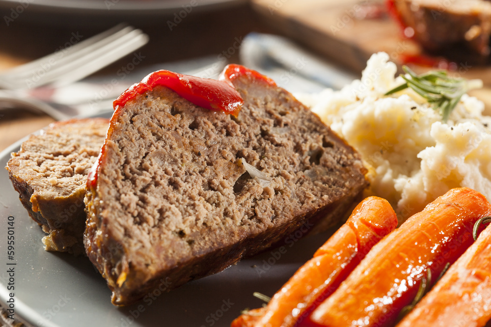 Homemade Ground Beef Meatloaf Homemade Ground Beef Meatloaf