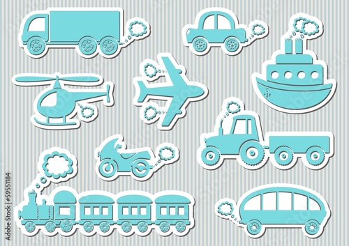 Transport icons