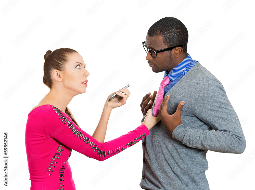 stressed couple going through hard times in their relationship stressed couple going through hard times in their relationship
