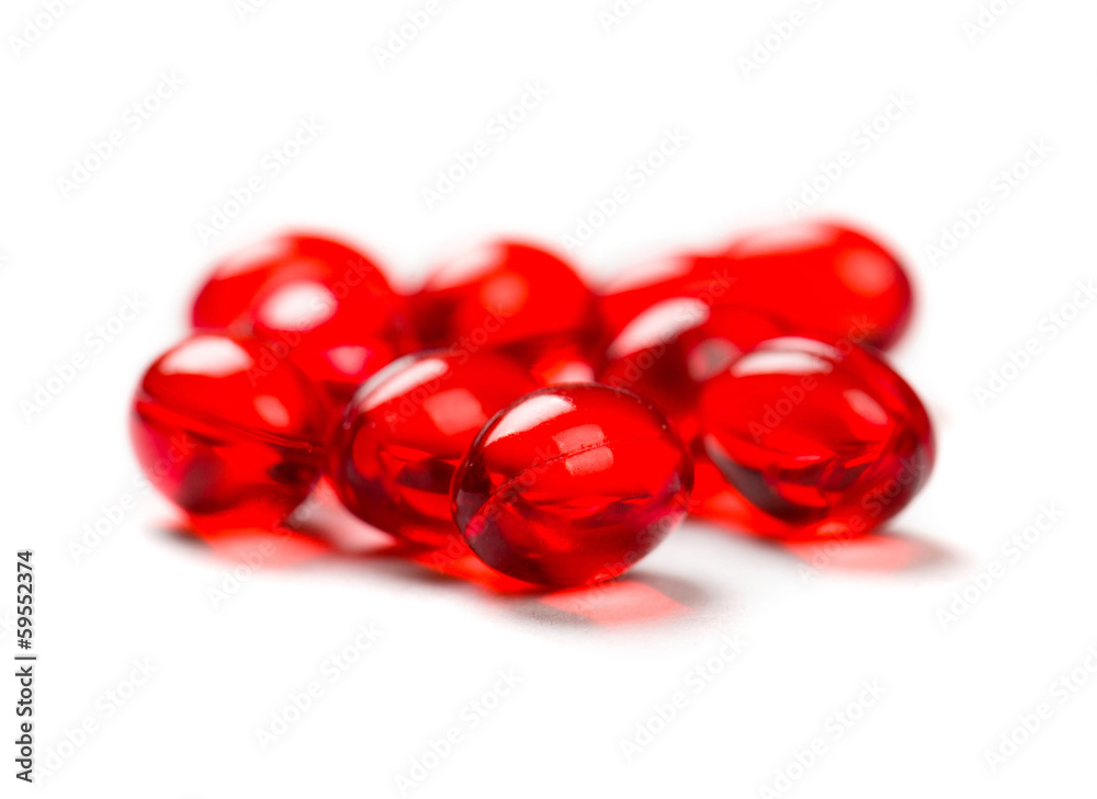 pills isolated on white background pills isolated on white background