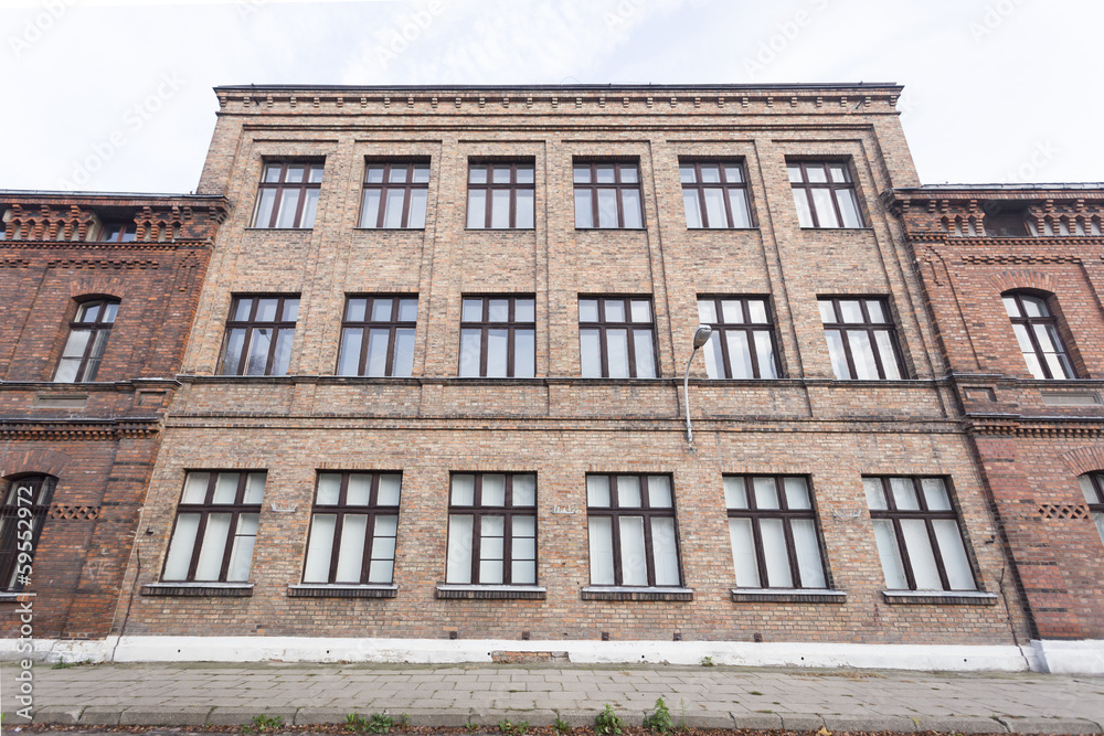 Fototapeta premium Old school building