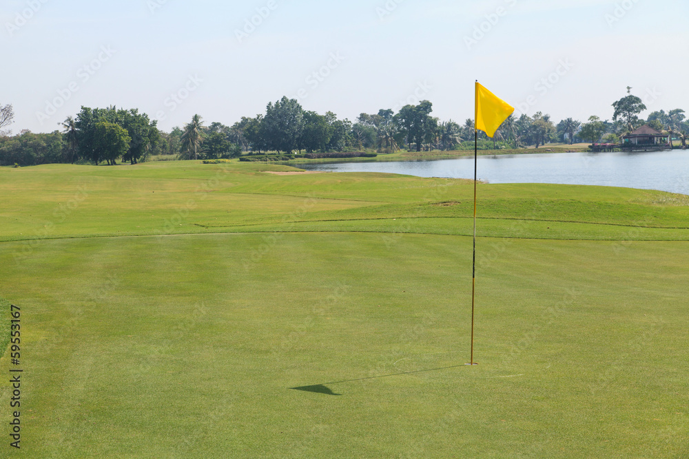 Obraz premium Beautiful golf course