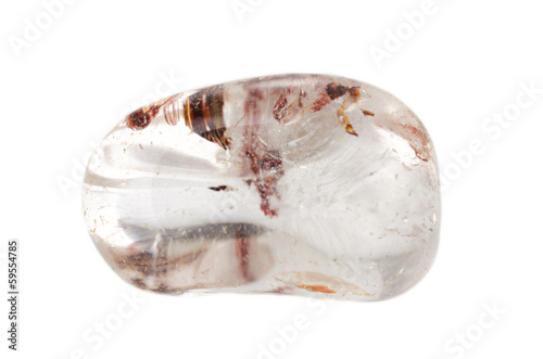 Rock crystal amulet