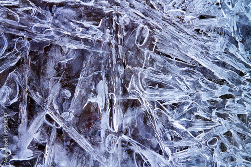Ice natural background