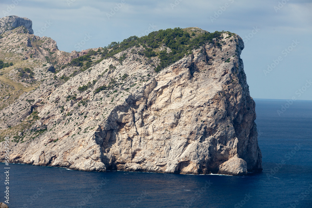 Cape Formentor on Majorca, Balearic island, Spain