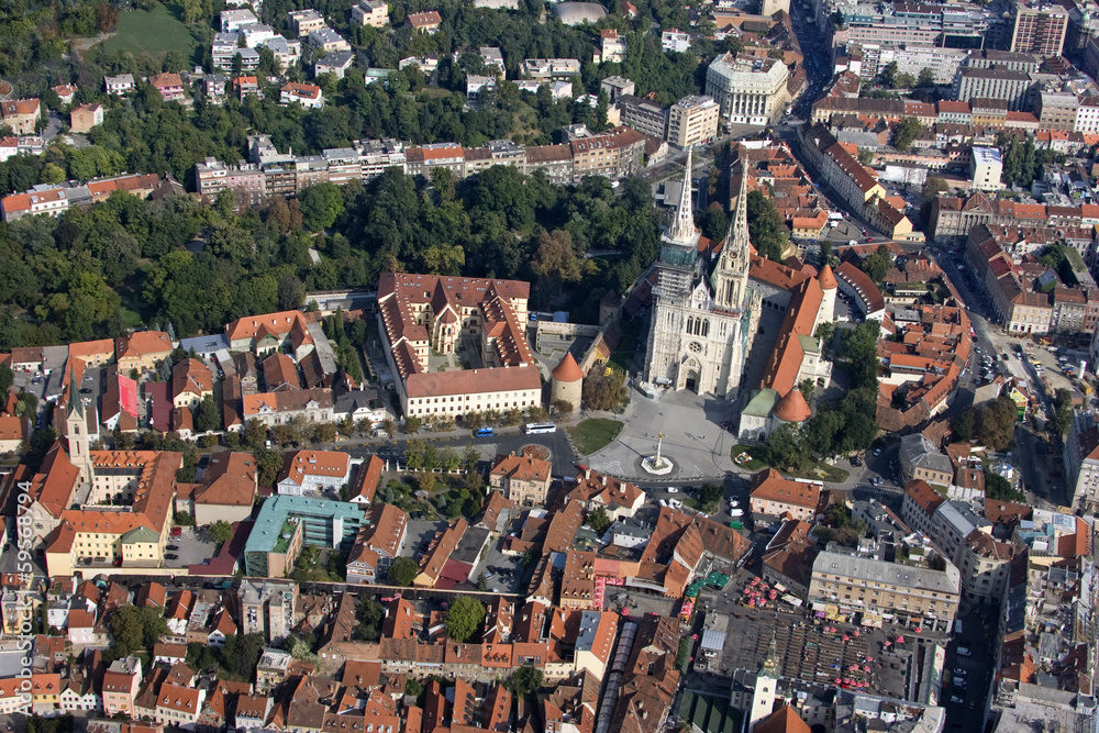 Zagreb Croatian capital, city centre
