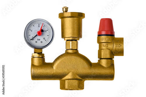 Crane safety valve boiler pressure