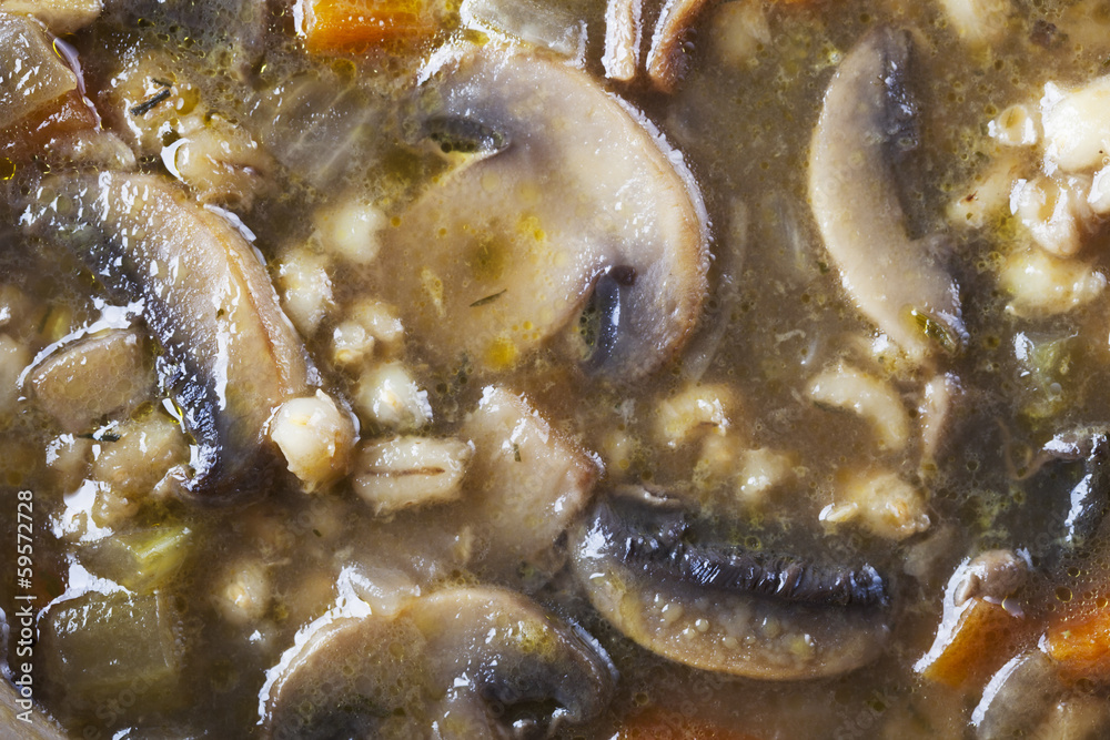 Barley Soup Background. Barley Soup Background.