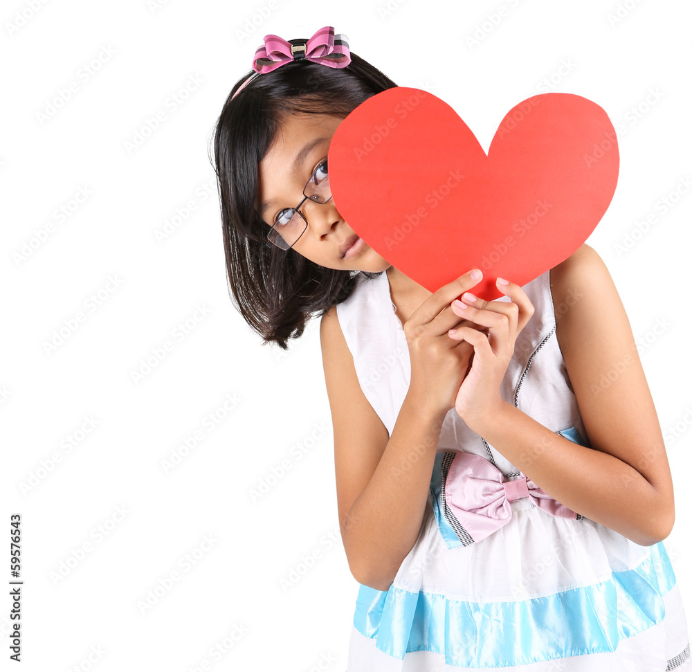 Young Girl Valentine Young Girl Valentine