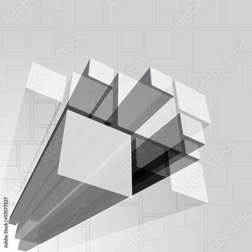 3D Prism Background Template
