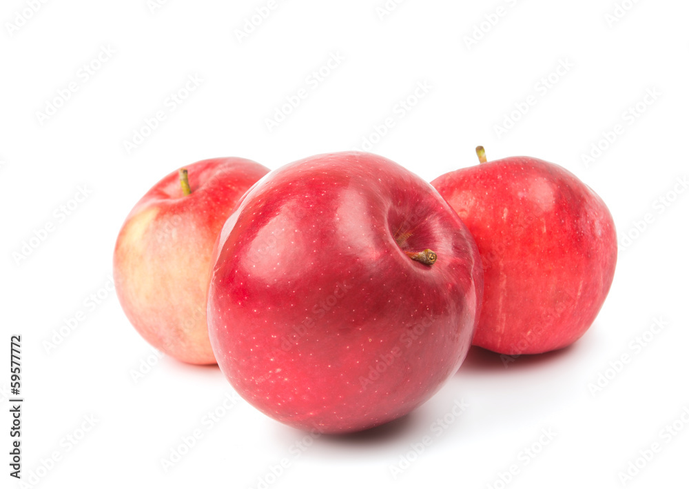 red apple