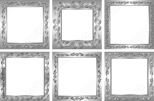 silver frames