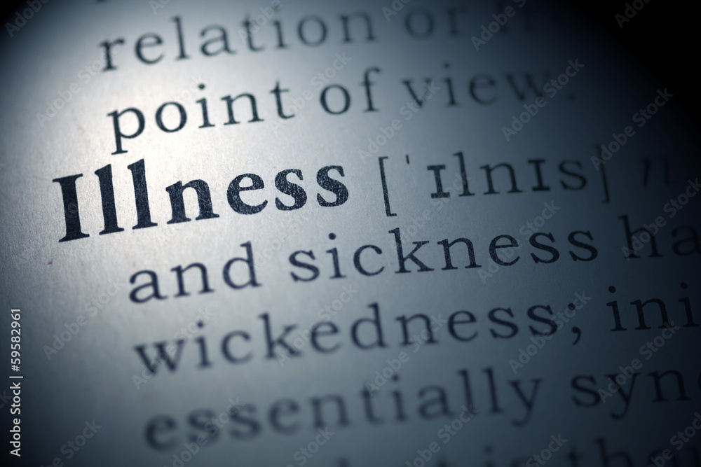 Obraz premium Illness