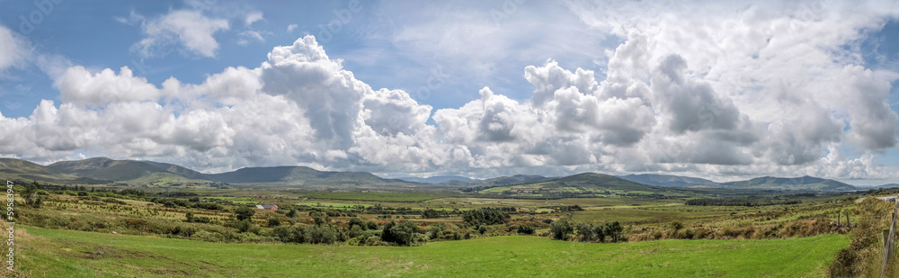 Weidelandschaft am Ring of Kerry bei Cahersiveen