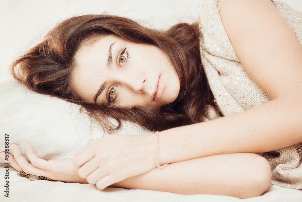Sensual brunette Sensual brunette