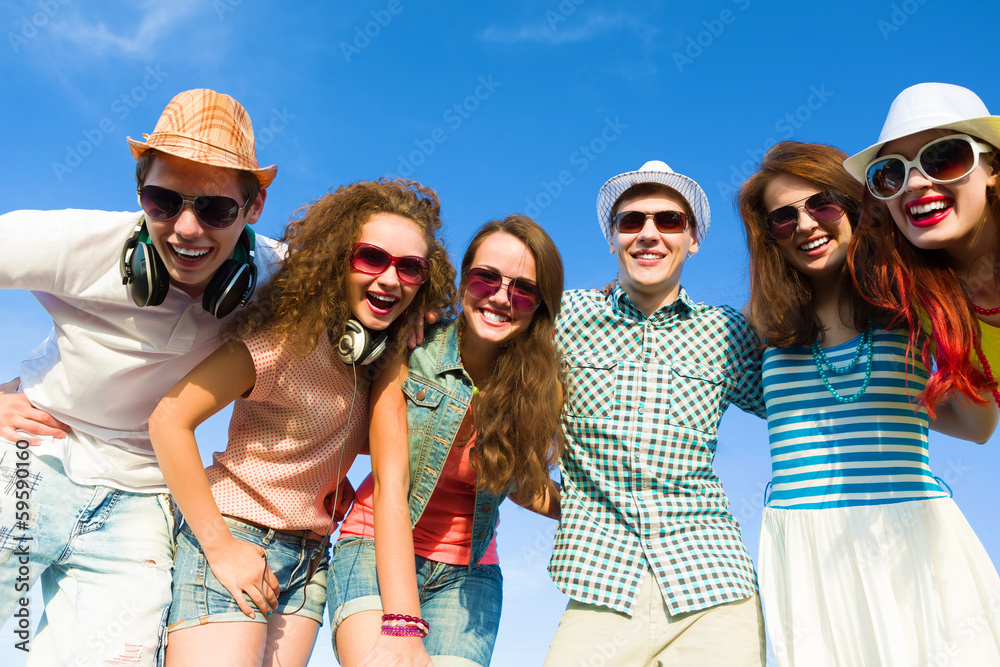 Group of young people Group of young people