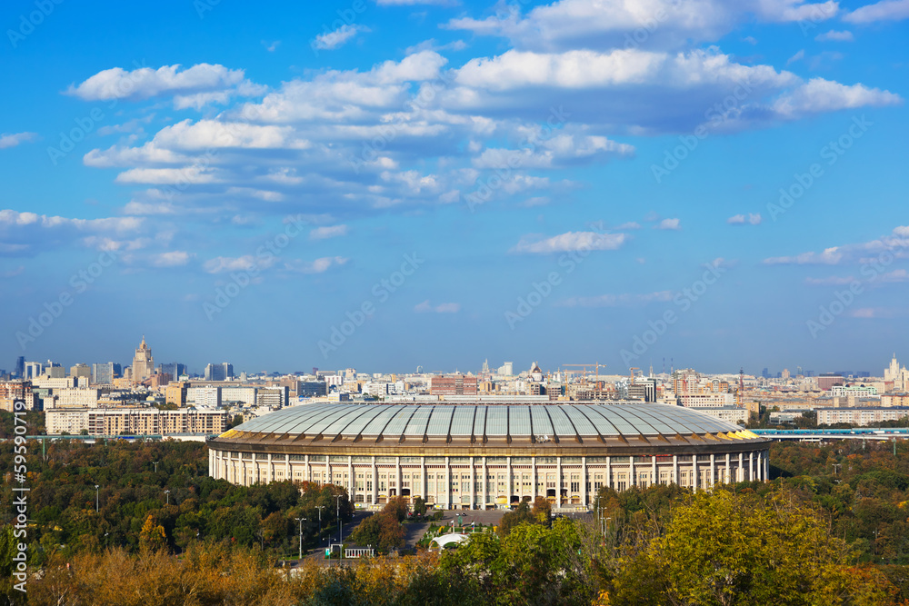 Stadium Luzniki at Moscow Russia
