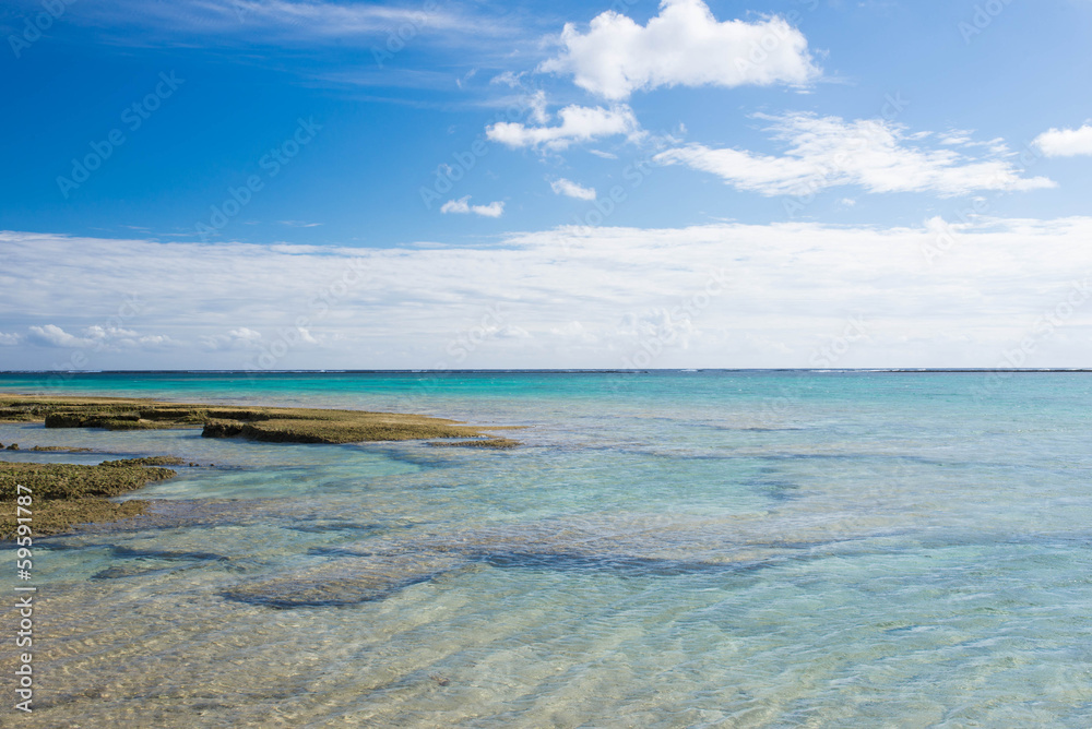 Obraz premium 奥武島の海