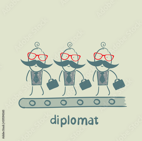 diplomats are on the line