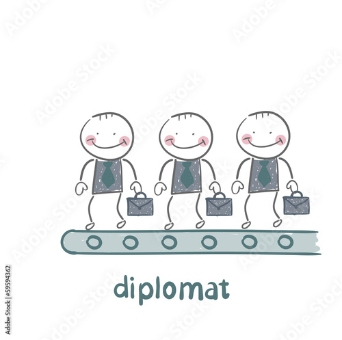 diplomats are on the line