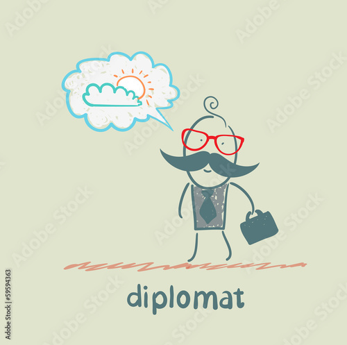 diplomat dreaming of sunshine