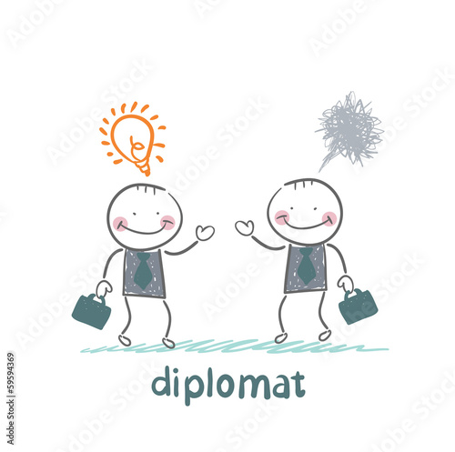 Diplomats are a good idea and bad thoughts