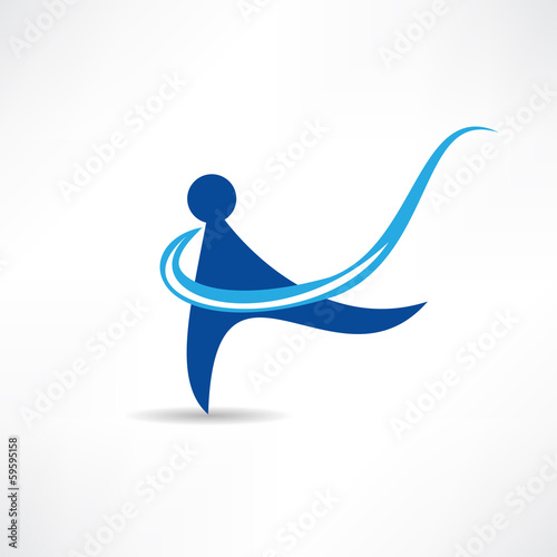Rhythmic gymnastics icon